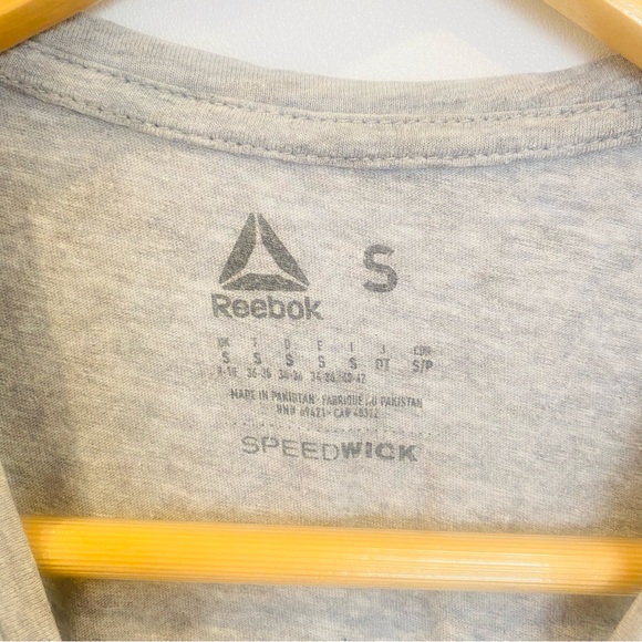 Reebok Singlet Grey Size Small CrossFit Christmas Fitness Activewear Sport Tank - Picture 5 of 5